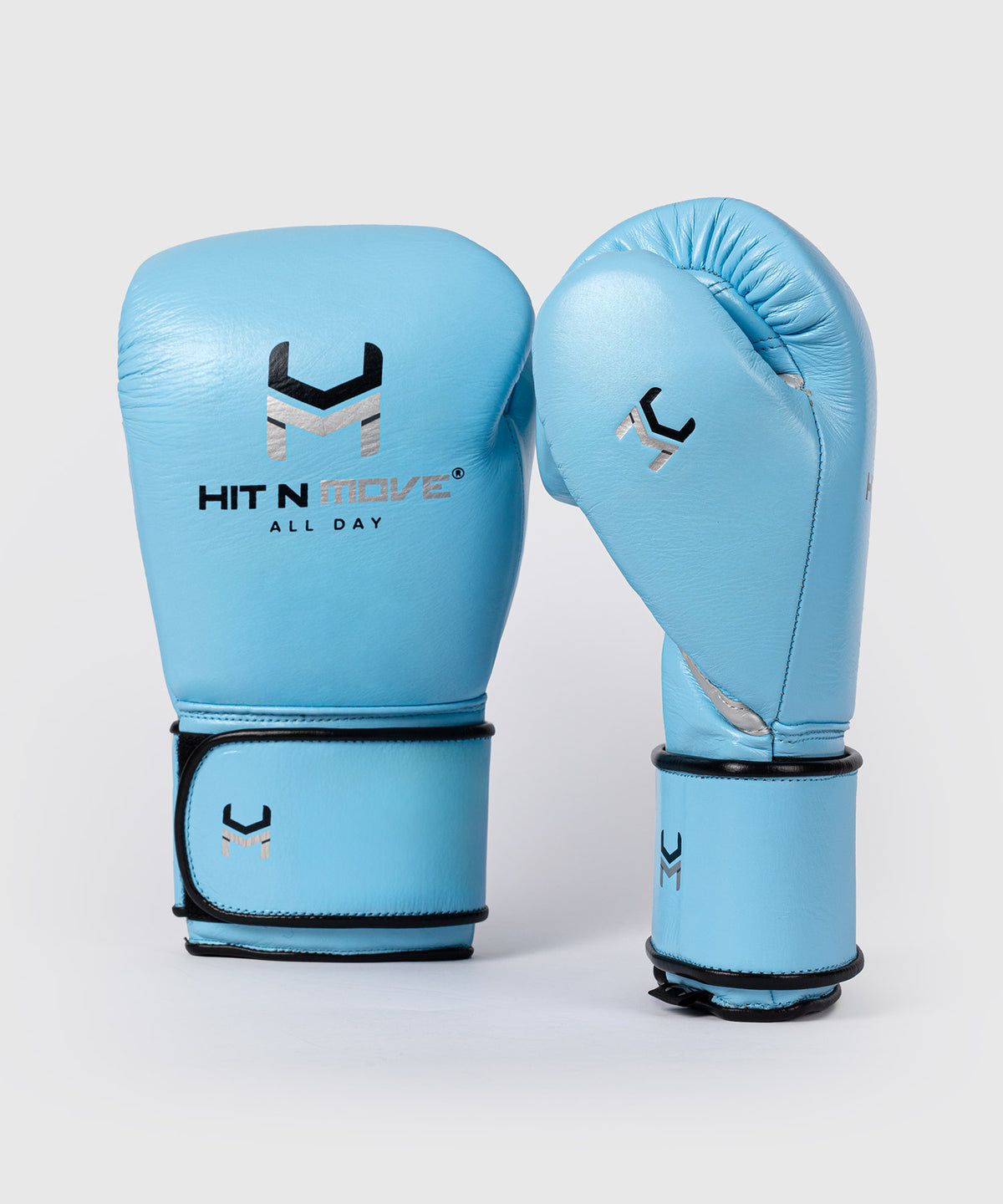 Hit N Move All Day® Pro Boxing Gloves - Sky Blue