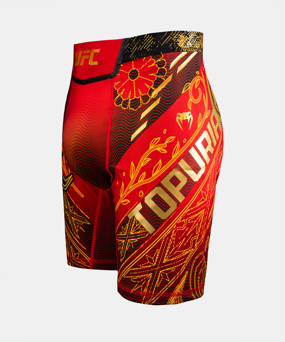 UFC Unrivaled by Venum Ilia Topuria Herren Vale Tudo Shorts - Rot
