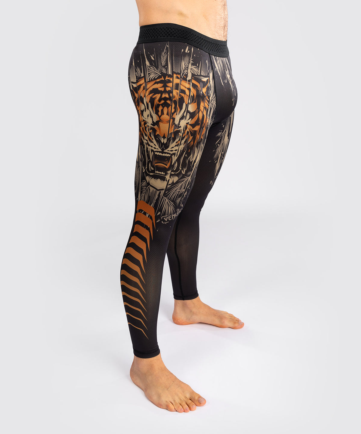Venum Tiger Herren Spats - Schwarz/Neonorange
