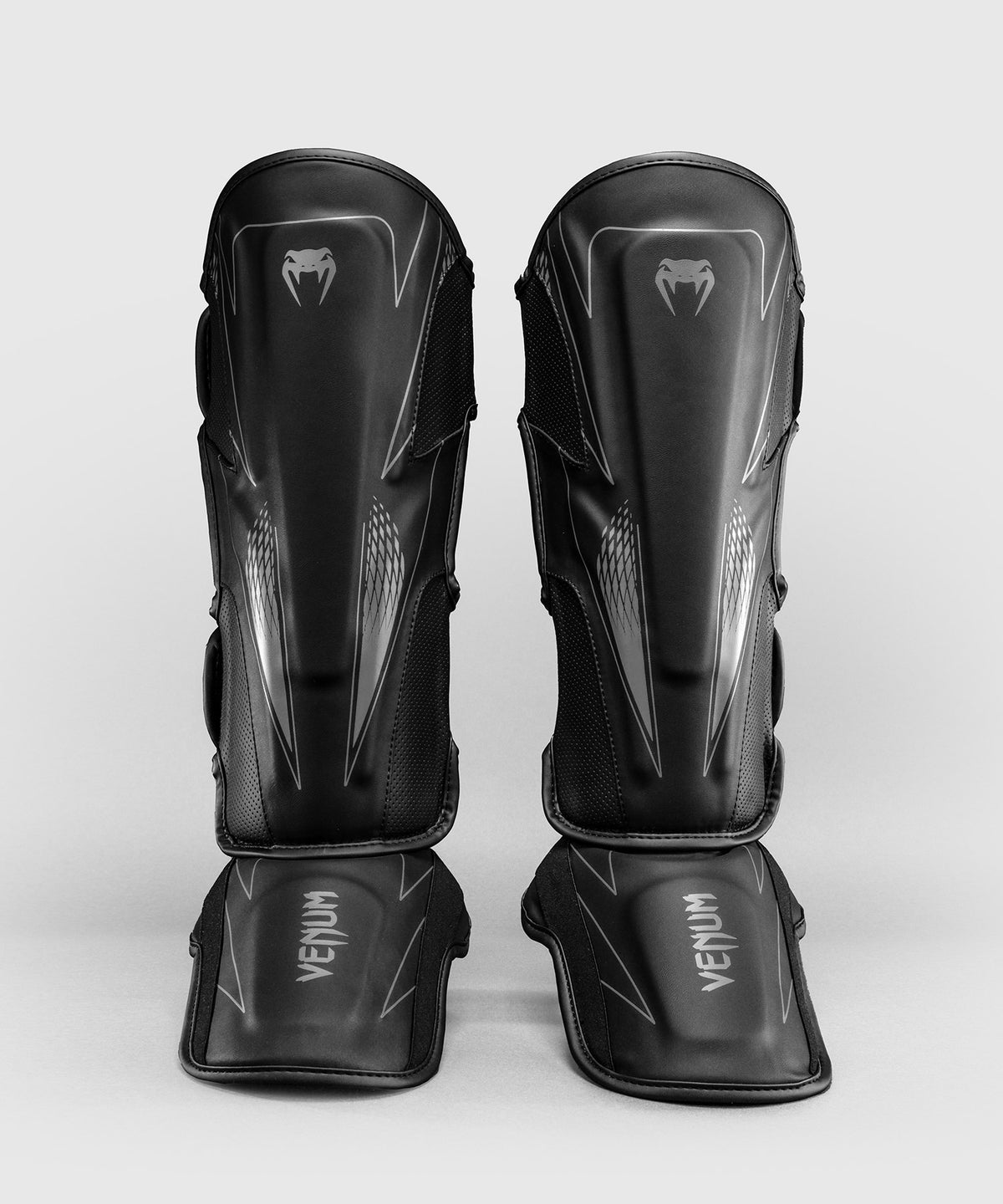 Venum Amazonia Reborn Shin Guards - Black/Grey