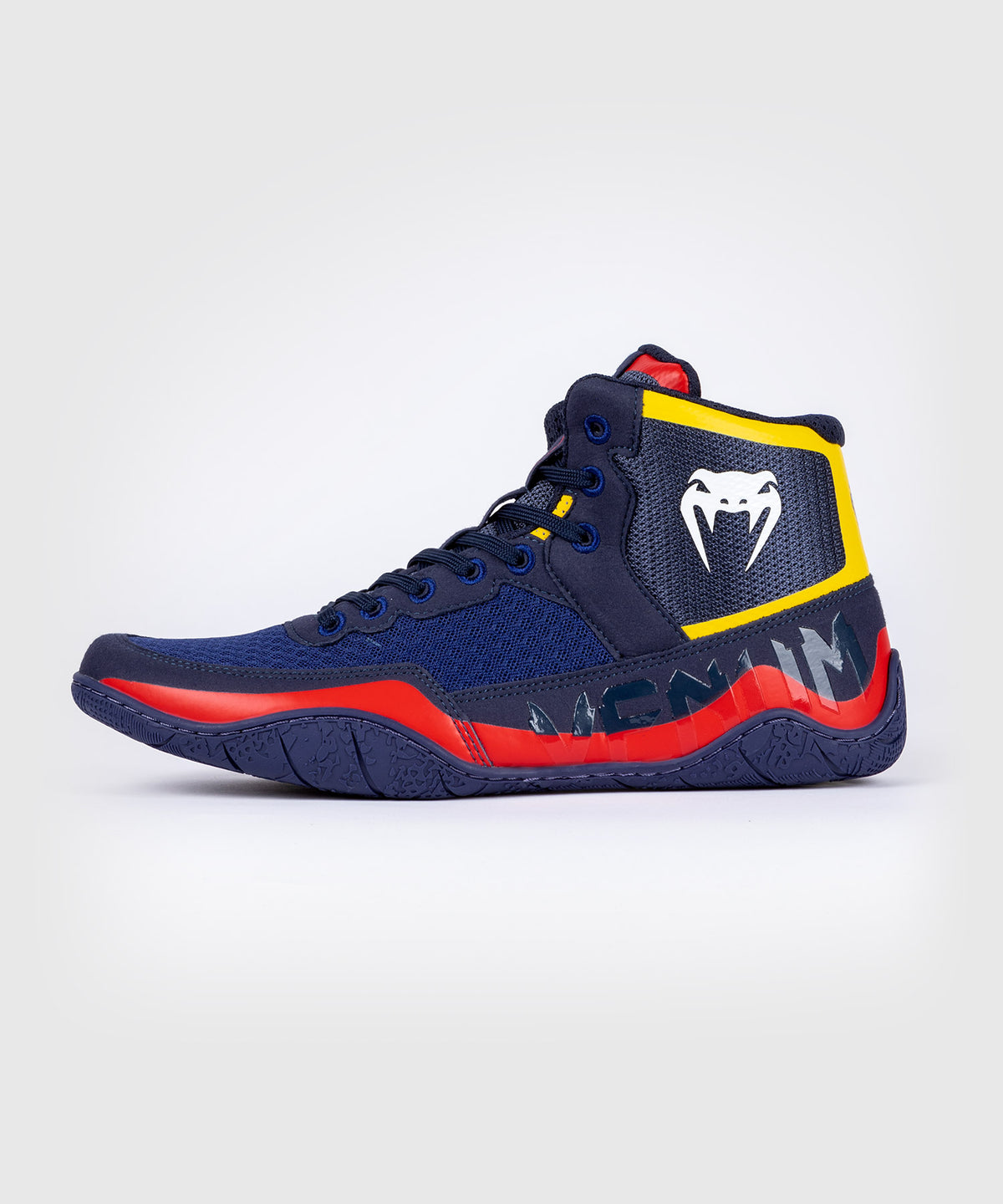 Chaussures de lutte Venum Elite - Bleu/Jaune