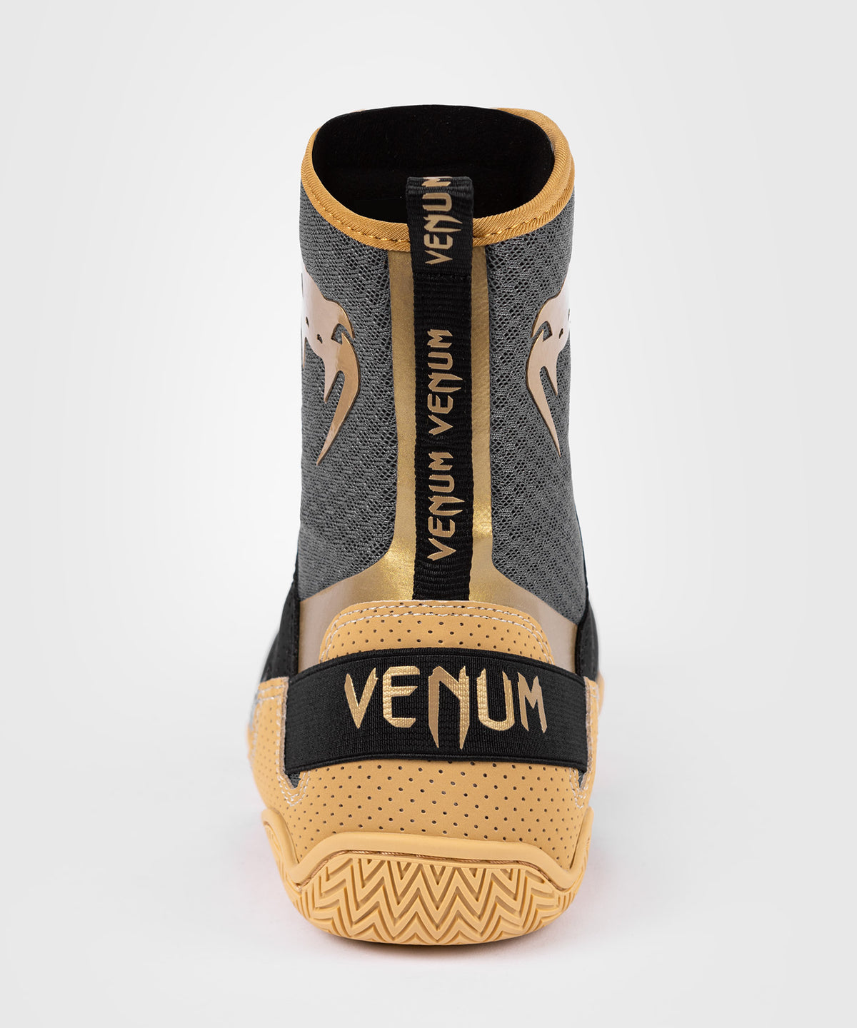 Chaussures de boxe Venum Elite - Noir/Beige