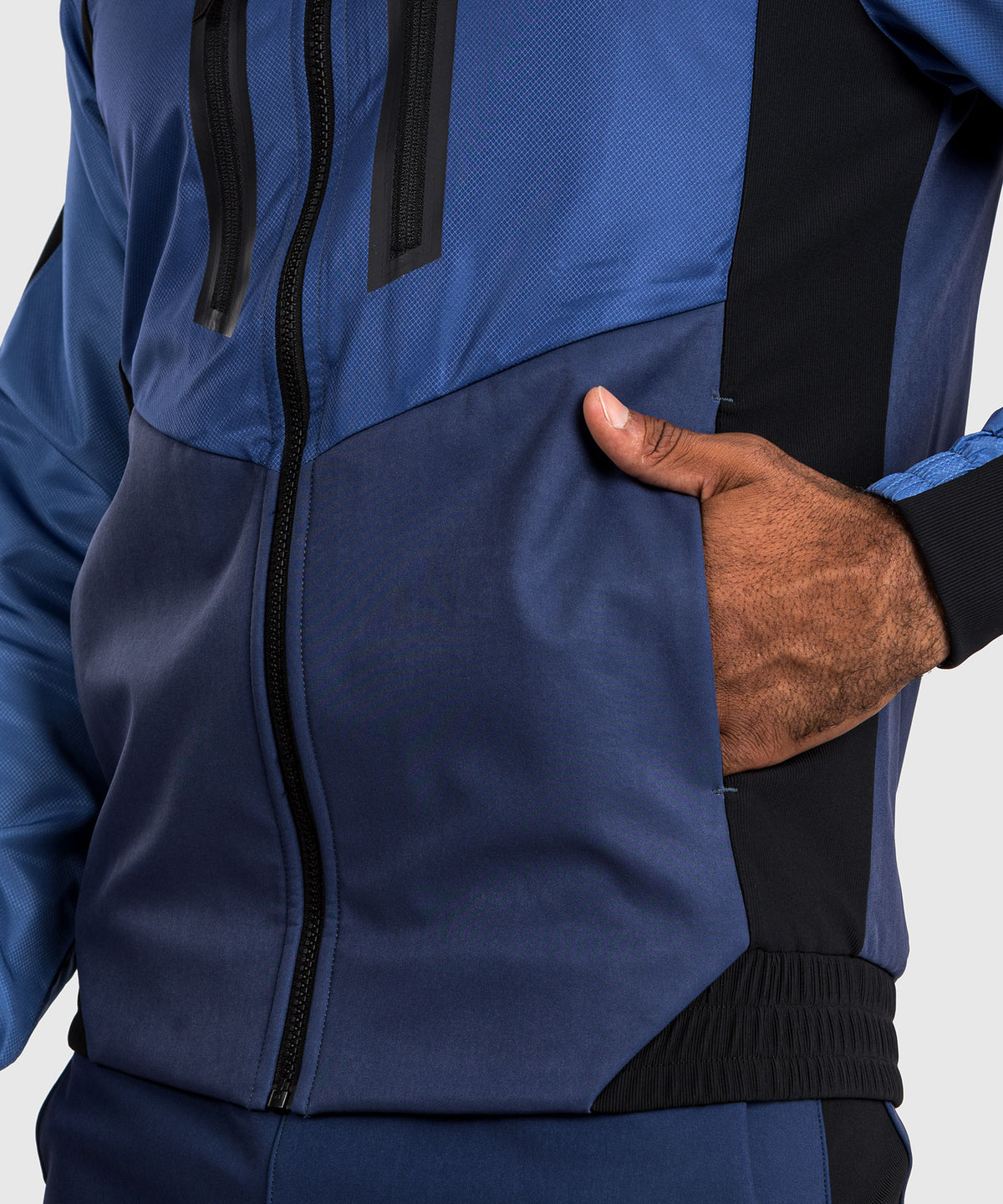 Venum Laser 3.0  Track Jacket - Negro/Azul