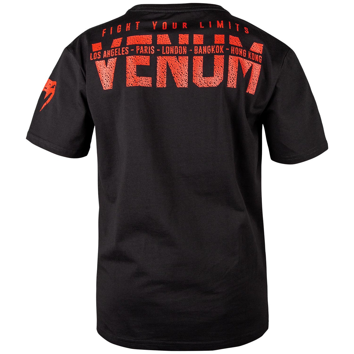 Venum Signature Kinder T-Shirt - Schwarz/Rot