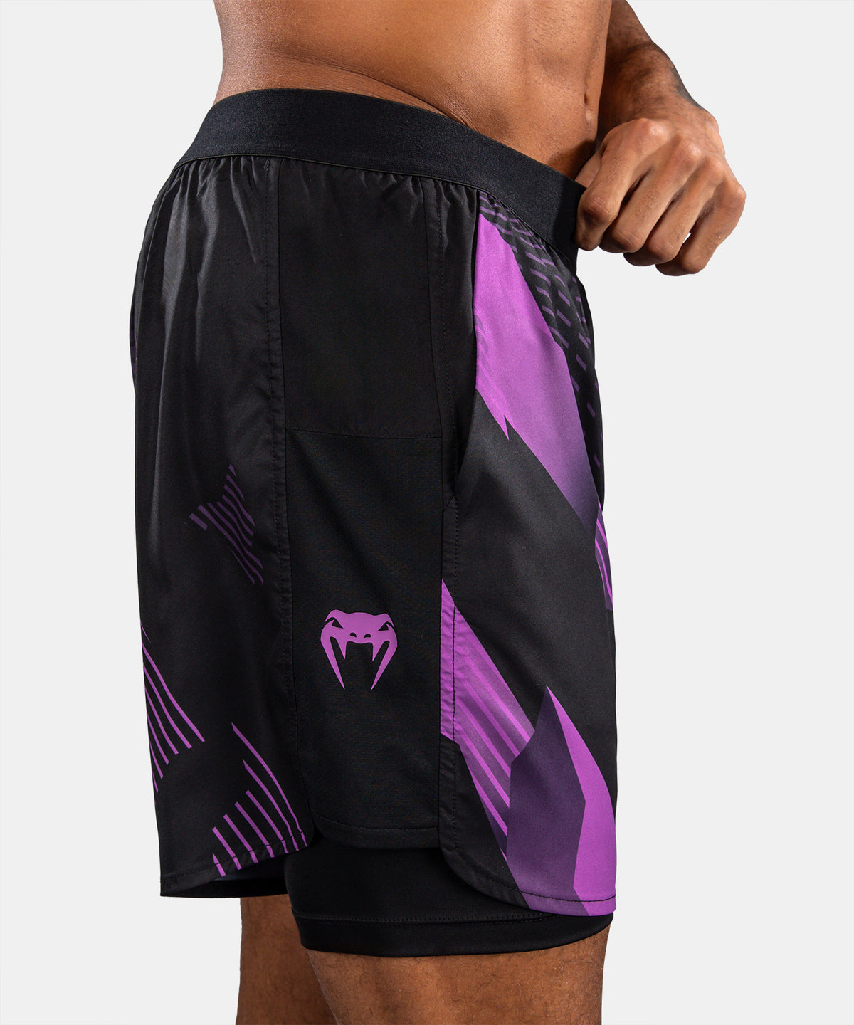 Venum No-Gi 6.0 Training Shorts - Black/Purple