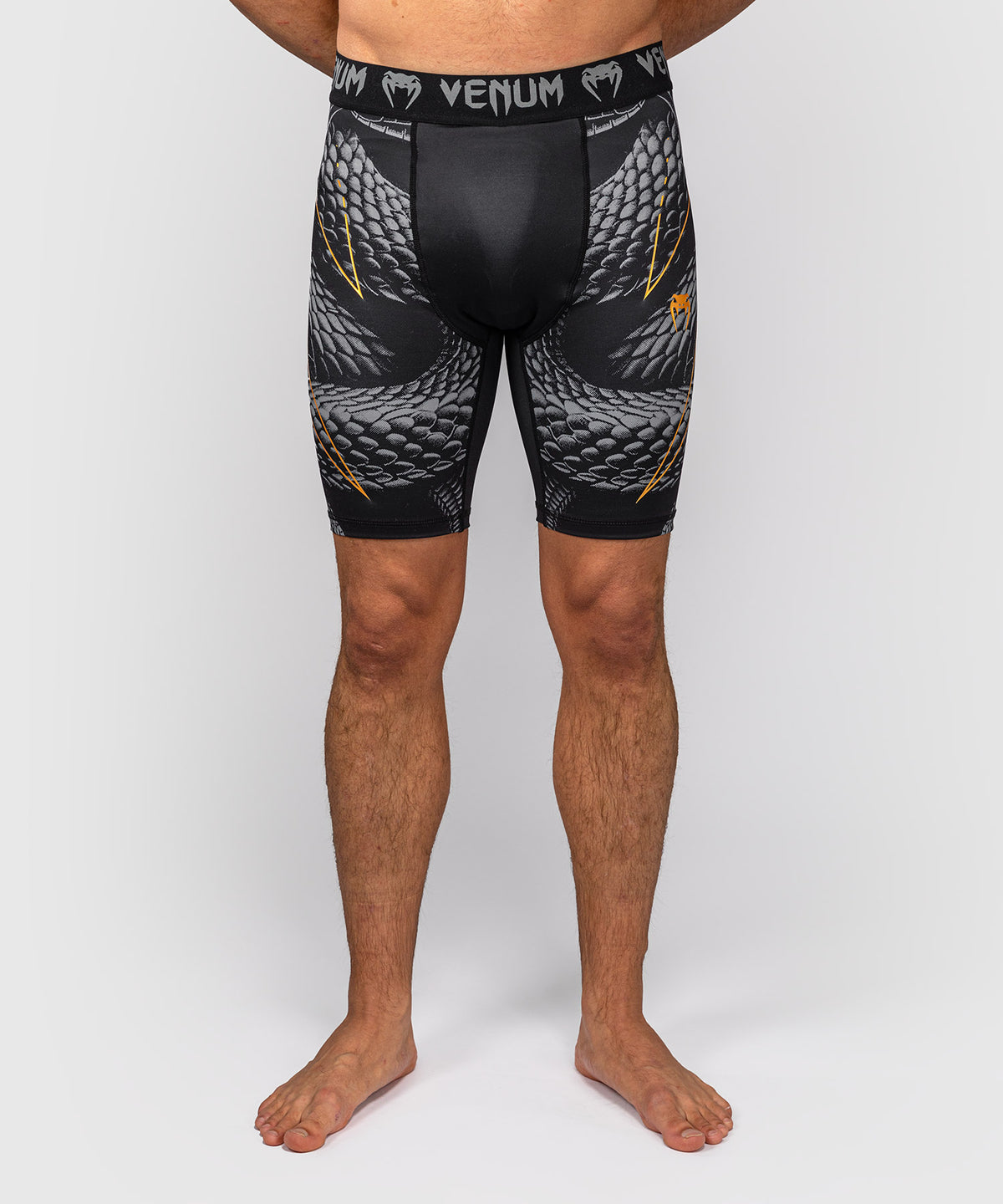 Venum Matupa Pantaloncini a Compressione - Nero/Grigio/Oro