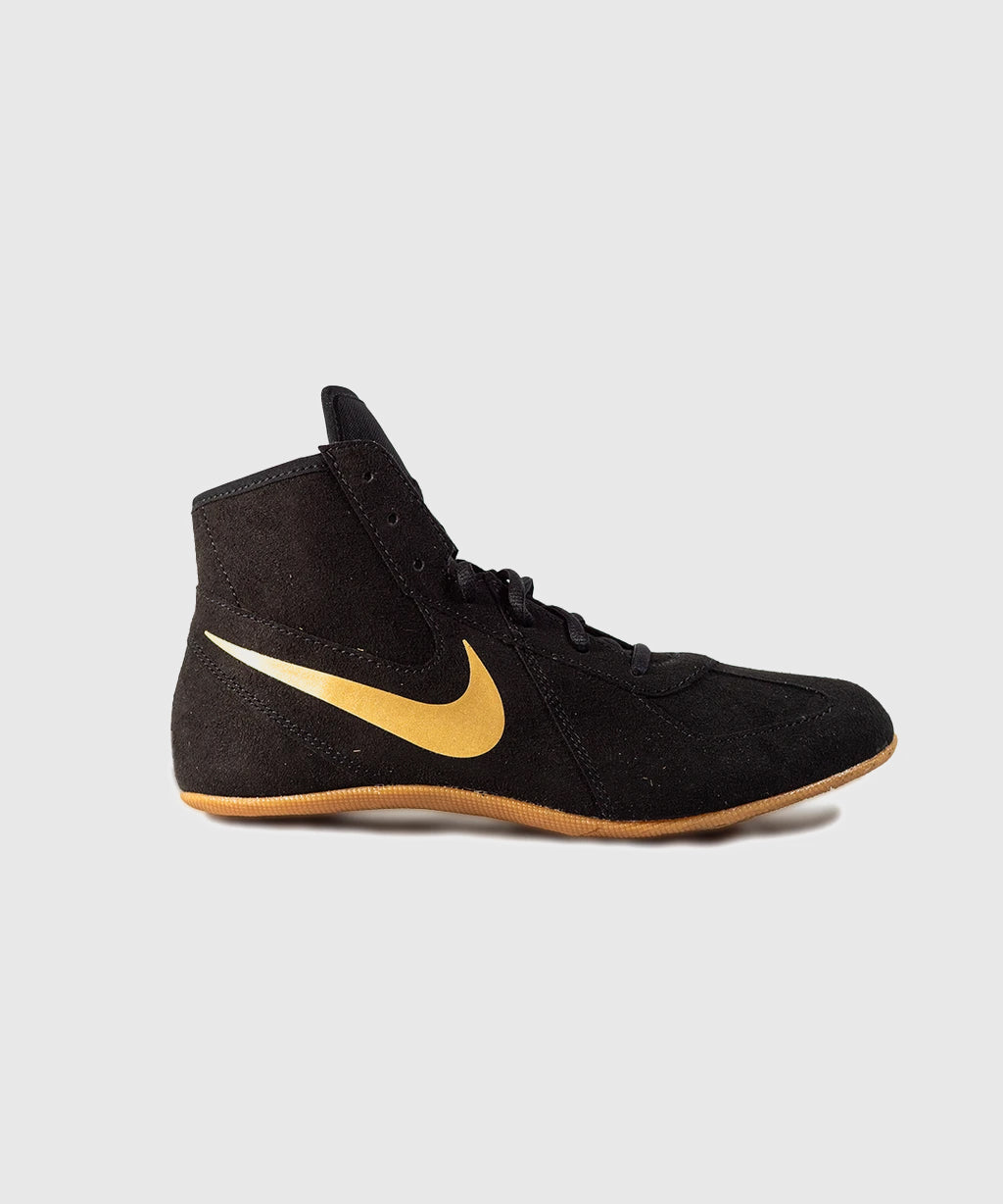 Chaussures de lutte Nike Footsweep 2 - Noir/Or/Gomme