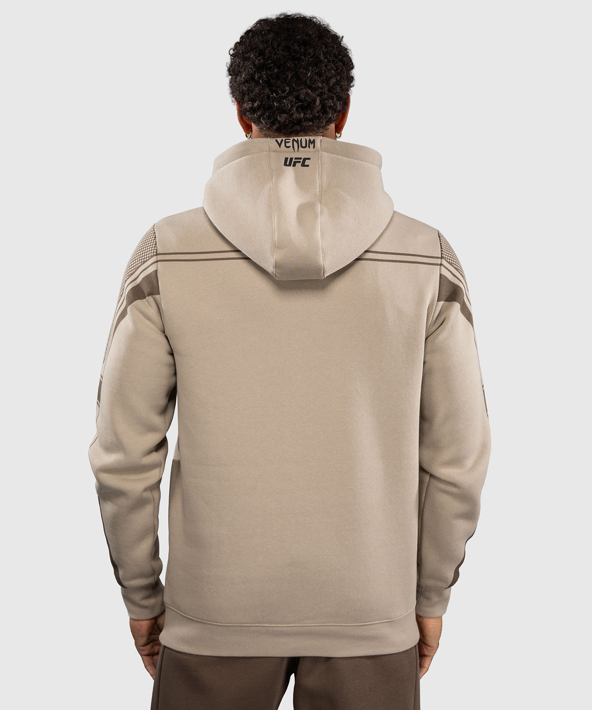 Venum UFC Unity by Venum Authentic Fight Week Herren-Kapuzenpullover - Sand