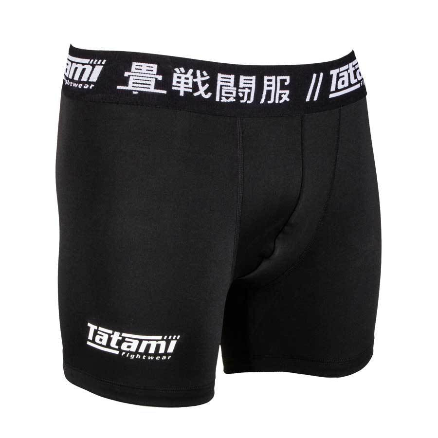 Tatami Fightwear Confezione da 2 Boxer da Grappling - (Nero e Bianco)