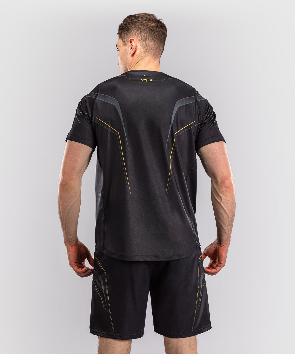Venum Streamline Maglietta Dry Tech – Nero/Oro