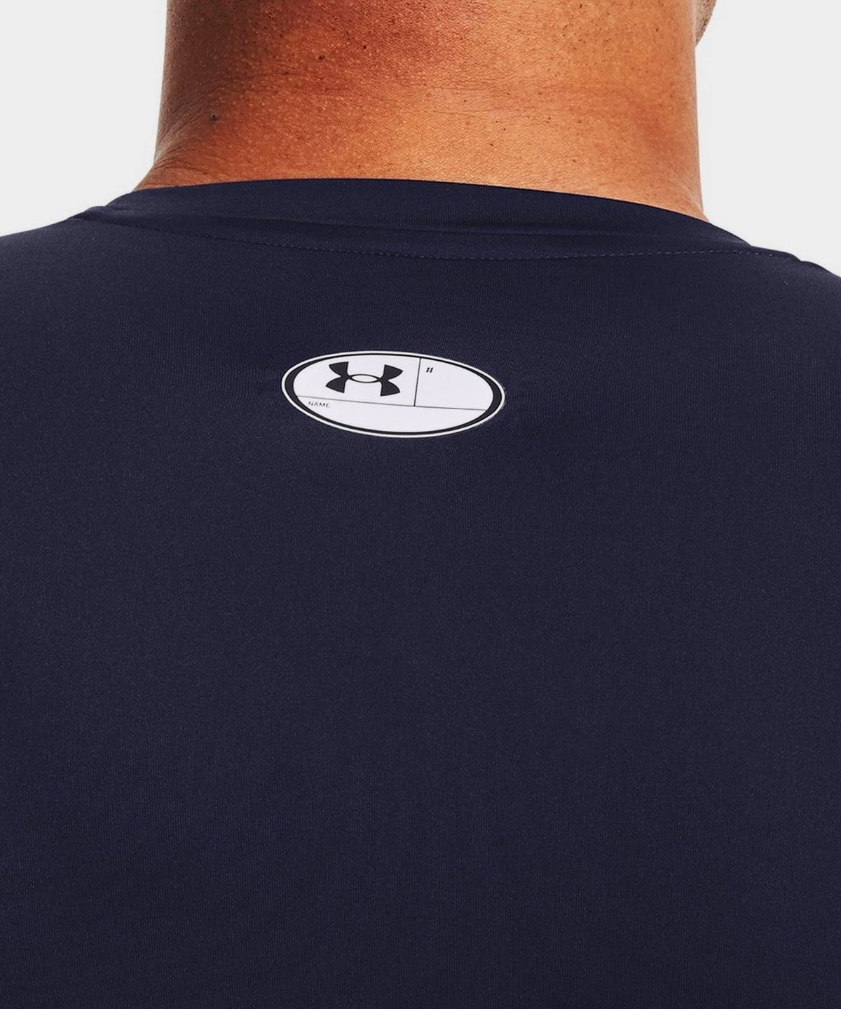 T-Shirt Manches Longues Under Armour Heatgear® Armour - Bleu Marine