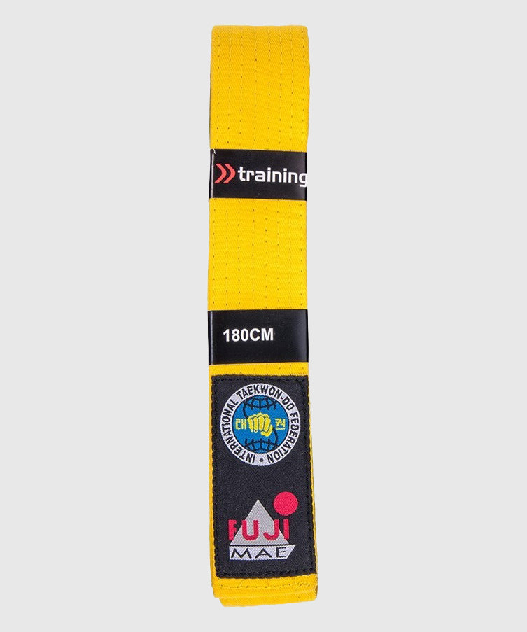 Fujimae ITF Taekwondo Belt - Yellow