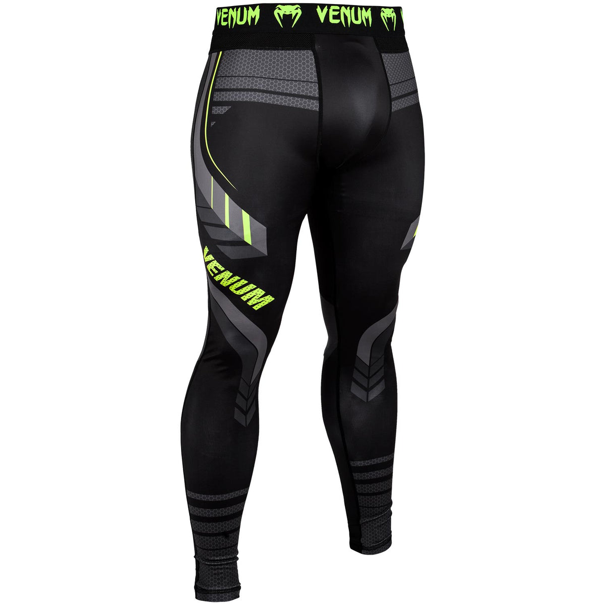 Pantaloni a compressione Venum Technical 2.0 - Neri/Gialli