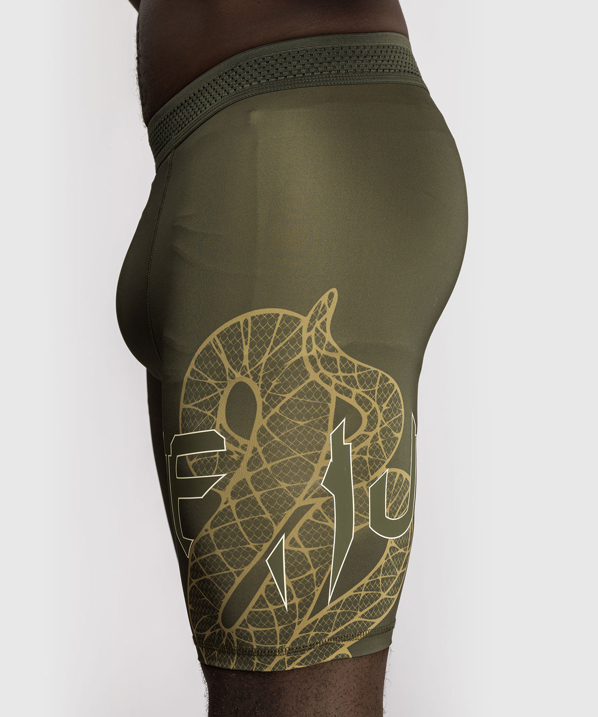 Venum Serpenti Vale Tudo Shorts - Khaki/Bronze/Ivory