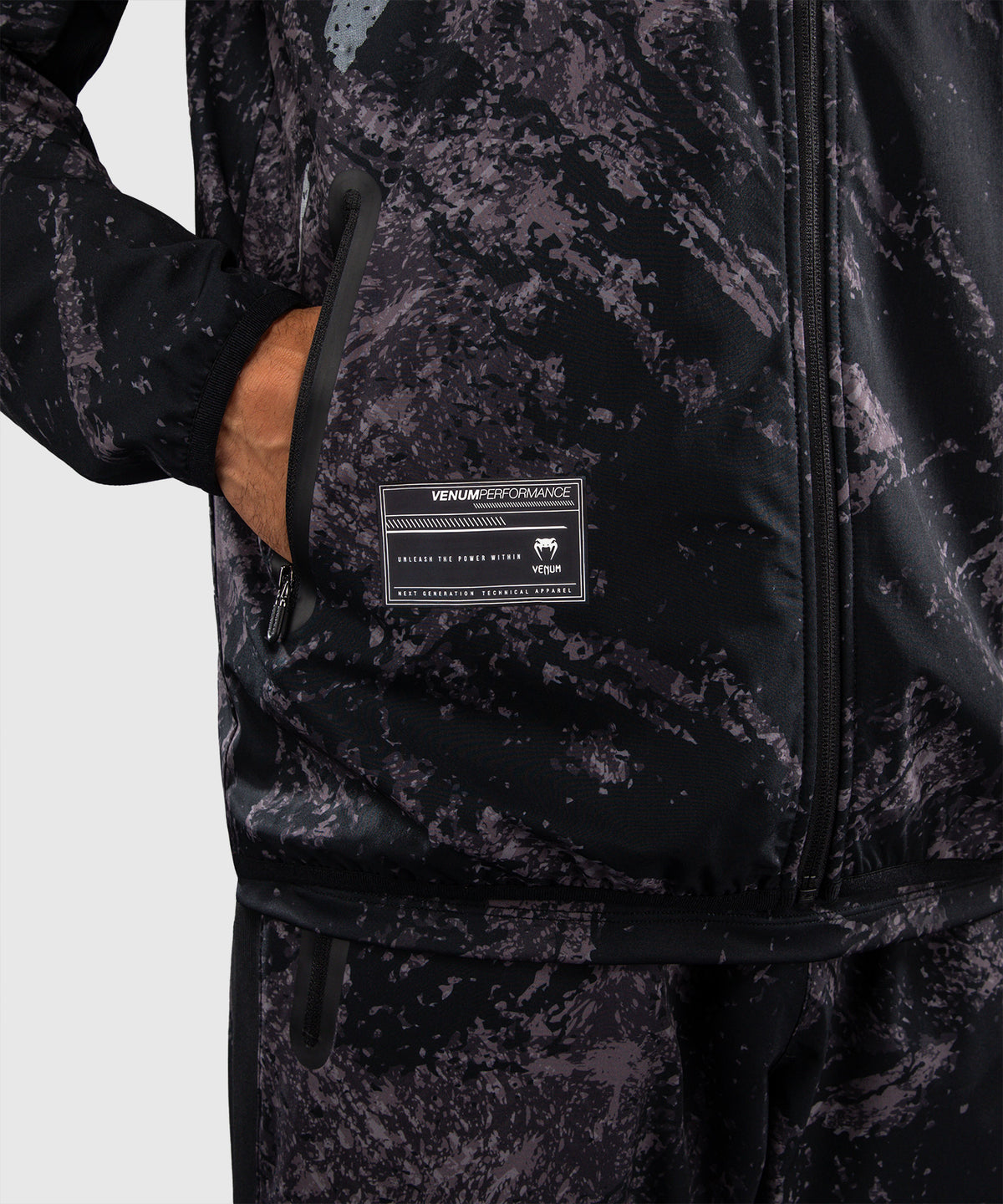 Veste de Survêtement Venum Rage & Workout - Noir/Gris