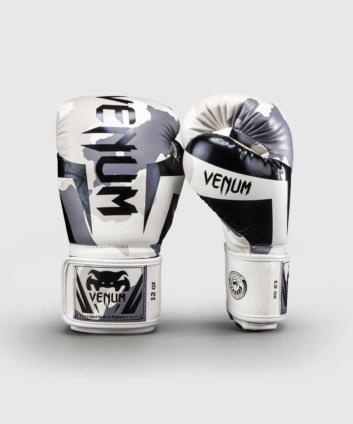 Venum Elite Boxhandschuhe - Weiß/Hellgrau