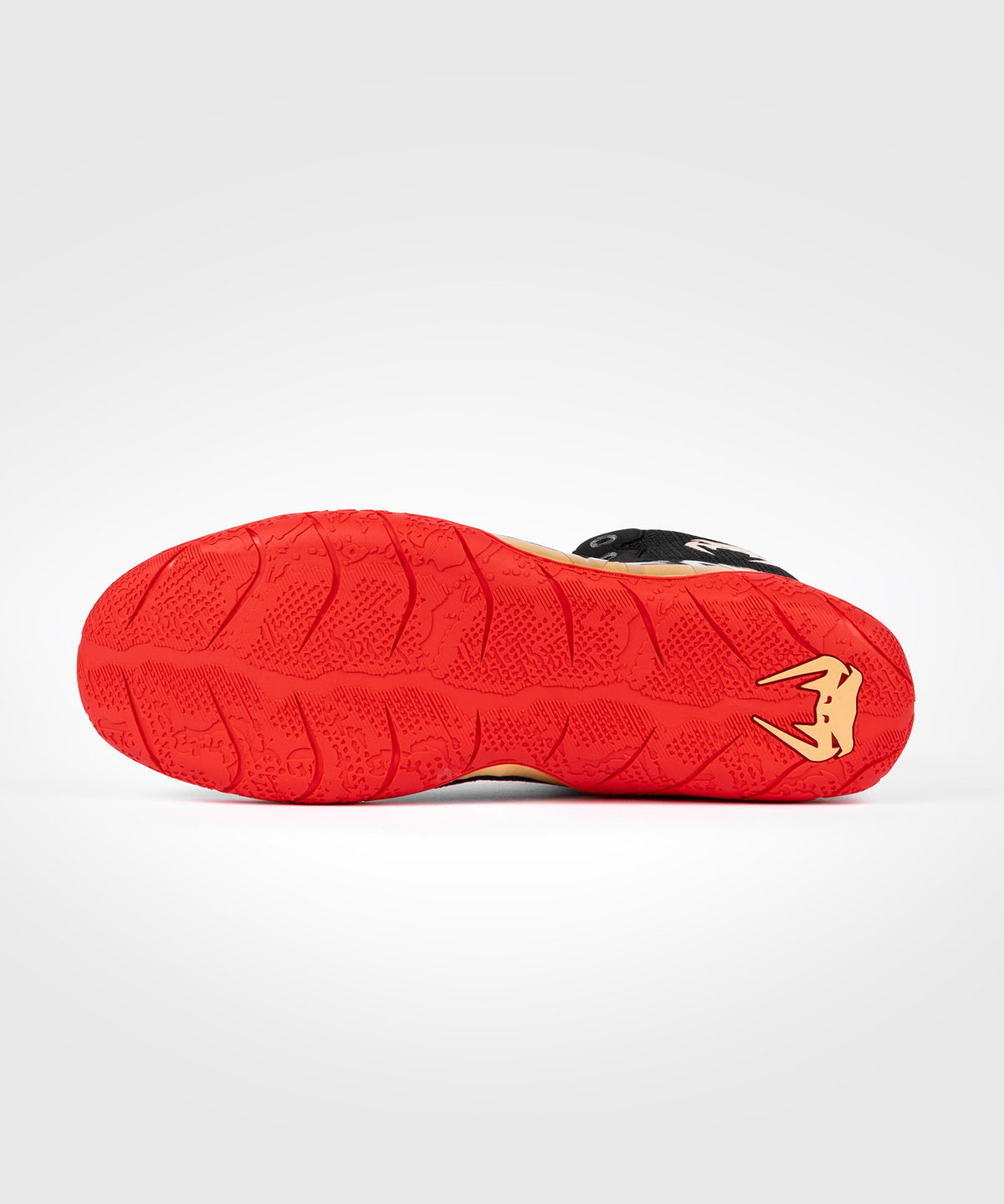 Venum Elite Zapatillas de lucha - Negro/Dorado/Rojo 