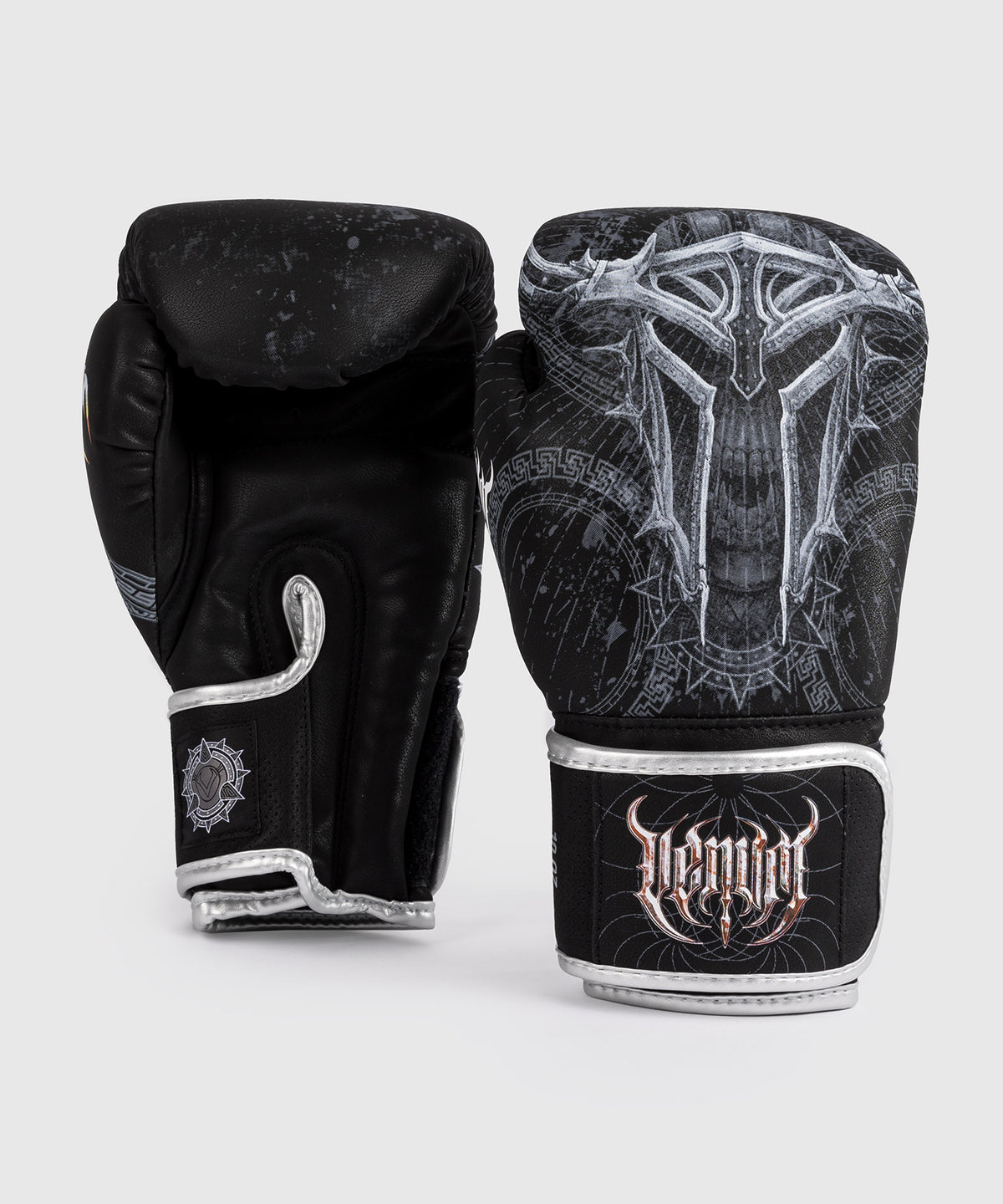 Venum Gladiator 5.0 Guantes De Boxeo - Negro/Plata