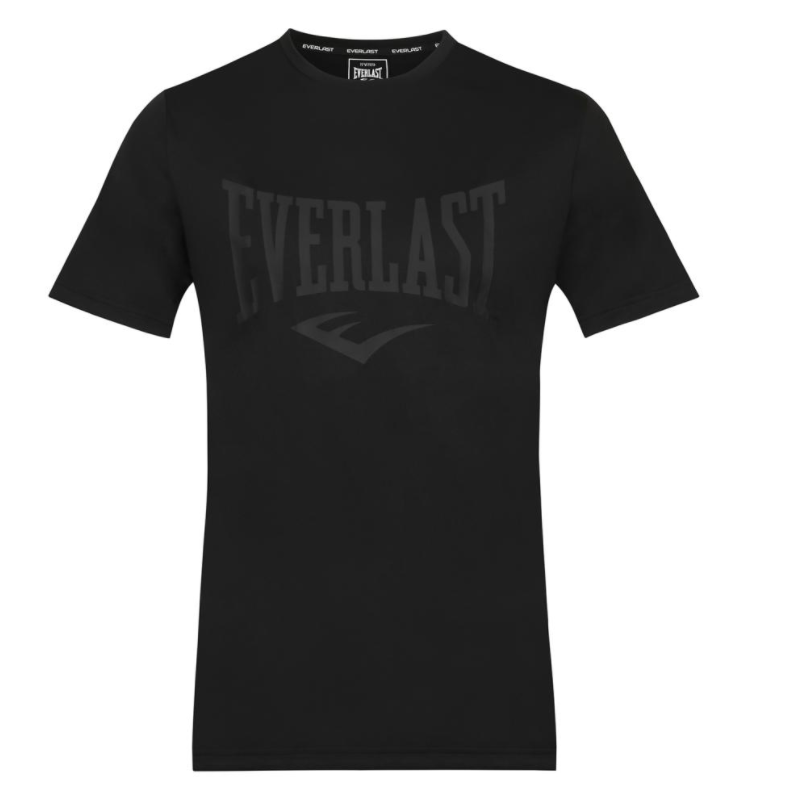 Everlast Moss Camiseta - Negro/Grau Oscuro