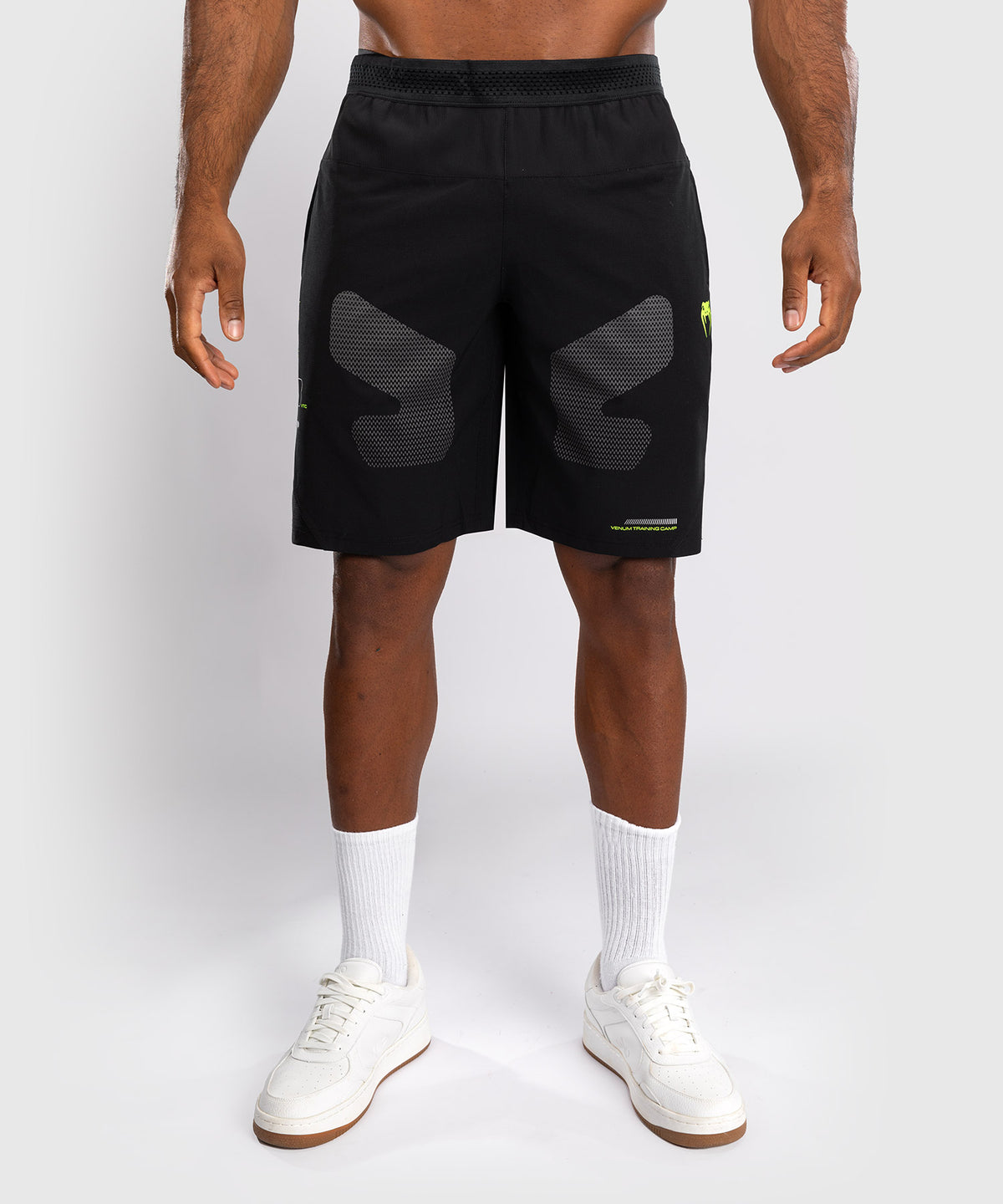 Venum Training Camp 4.0 Training Short - Black/Neon Green