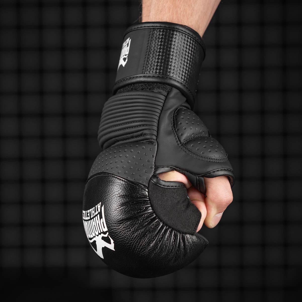 Phantom Athletics Riot Pro Guantes de MMA - Negro