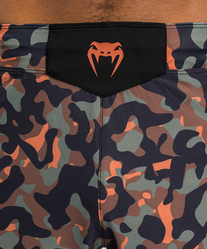 Short de combat Venum Jungle Ops - Kaki/Orange