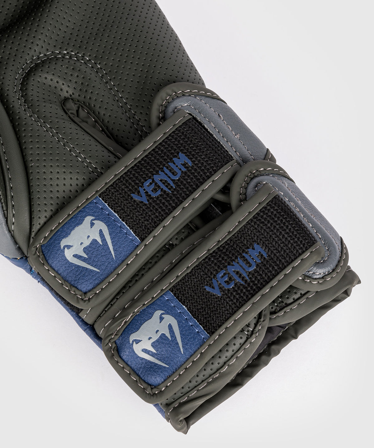 Venum Reverso Boxing Gloves - Storm Grey/Royal Blue