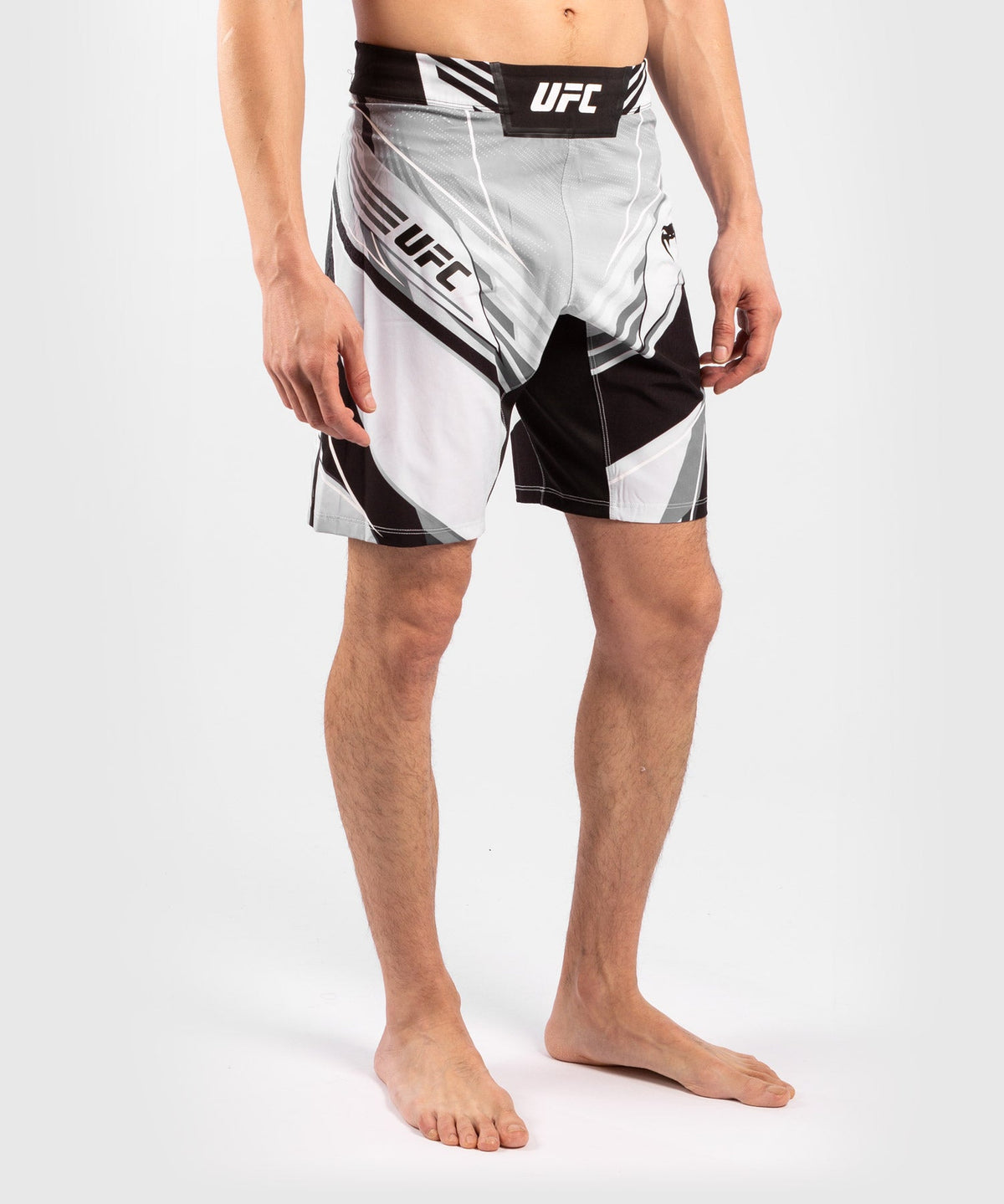 Fightshort Homme UFC Venum Authentic Fight Night - Coupe Longue - Blanc