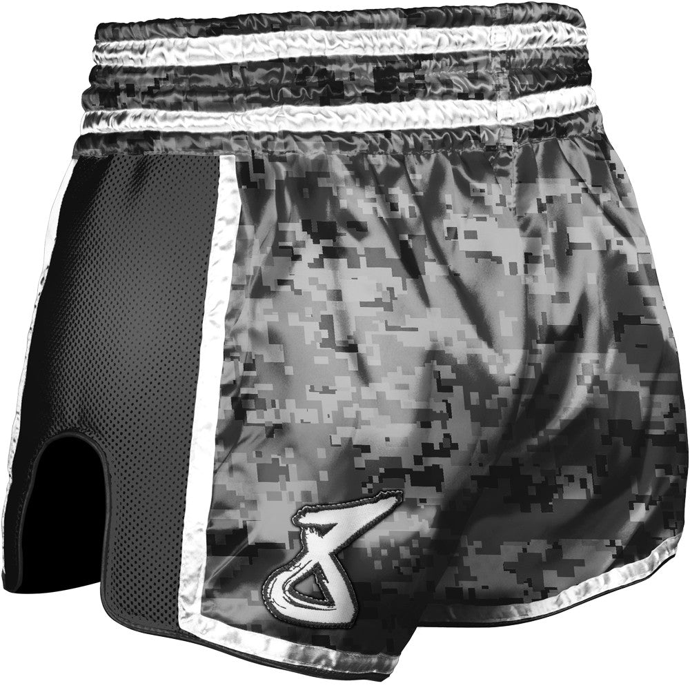 8 Weapons Super Mesh City Muay Thai Shorts - Camo