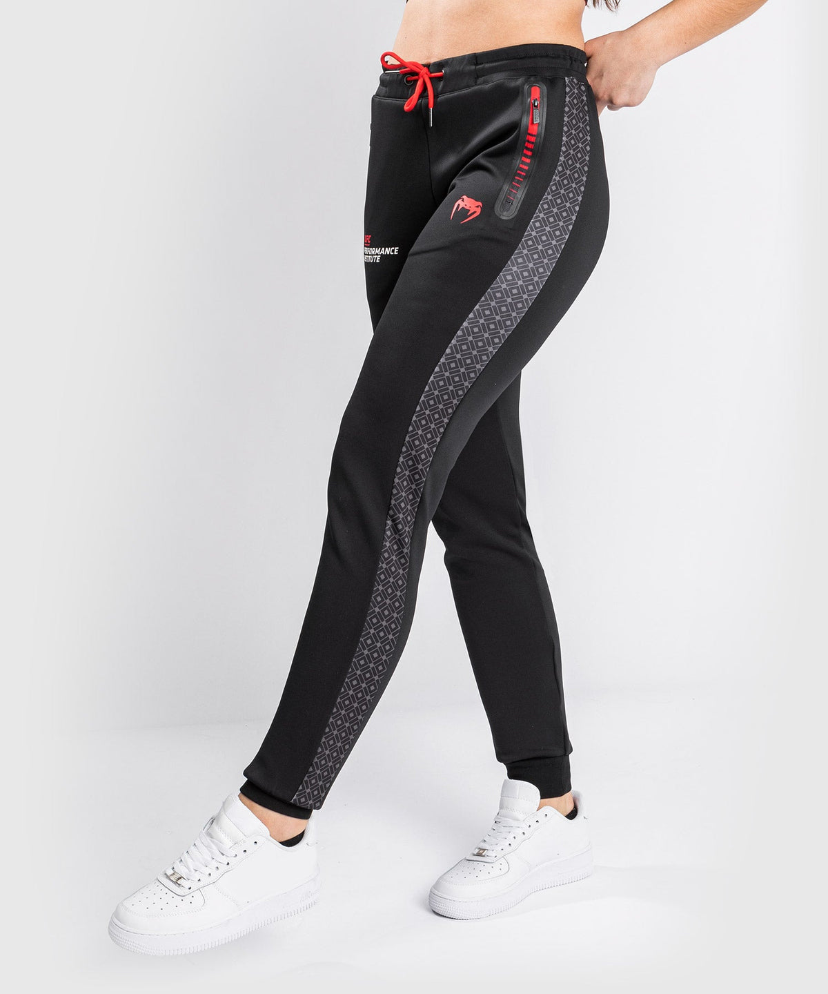 Pantalon de jogging UFC Venum Performance Institute - Pour Femmes - Noir/Rouge