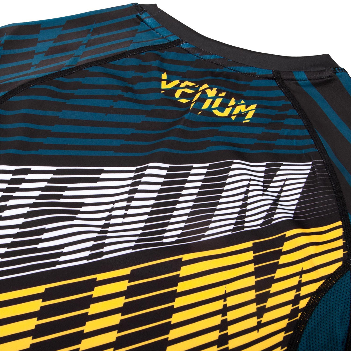Rashguard Venum Plasma - Manches Longues - Noir/Jaune