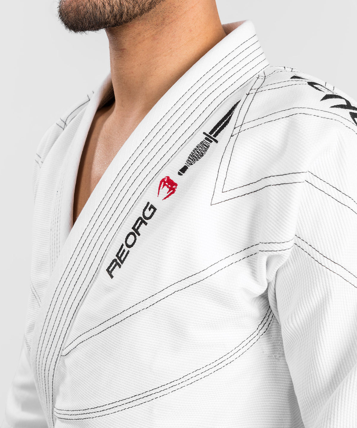 Kimono de JJB Venum Reorg - Blanc