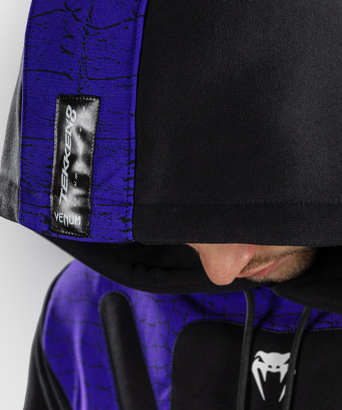 Venum x TEKKEN 8 Sudadera con Capucha Kazuya - Negro/Morado