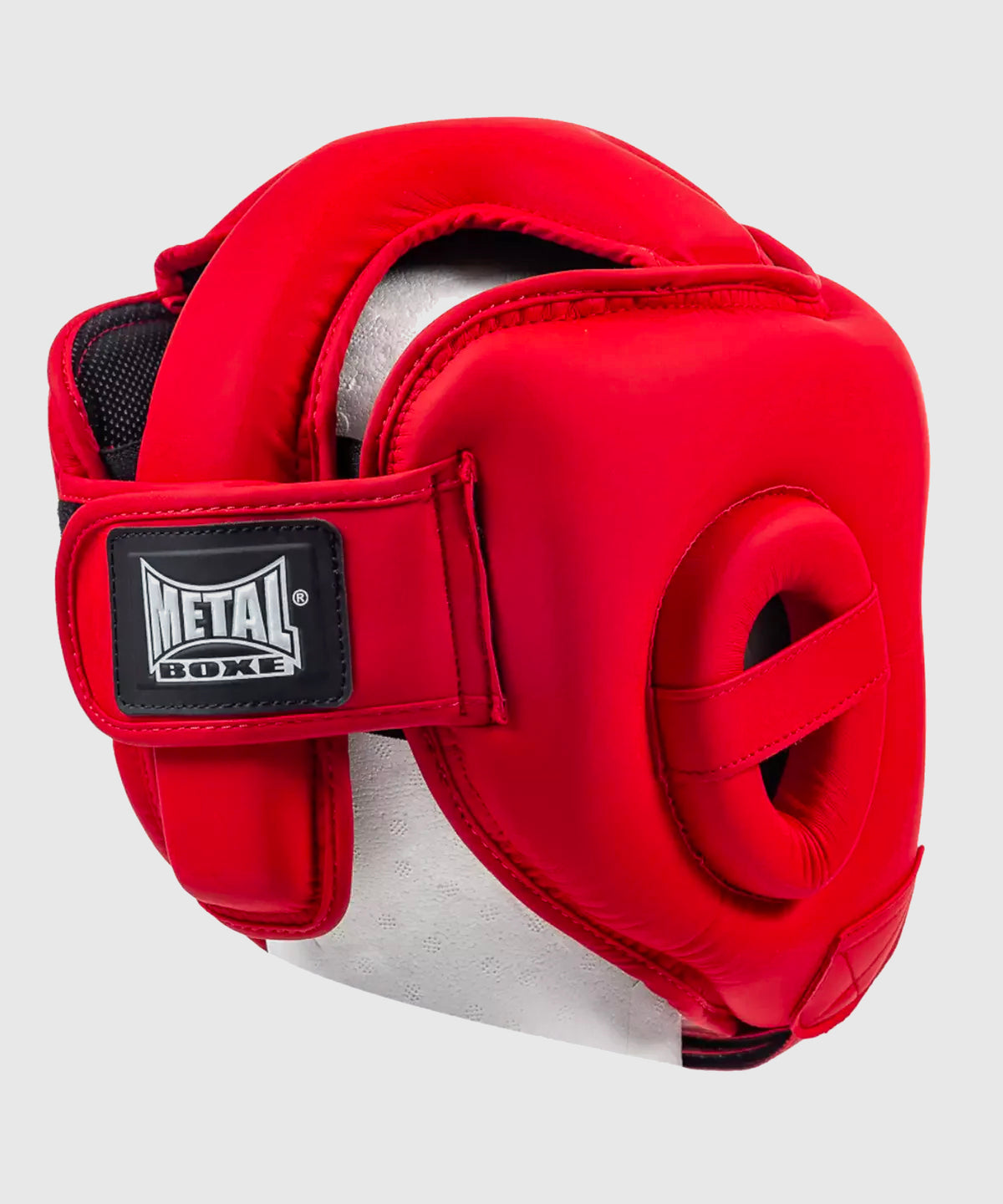 Metal Boxe Casco de Boxeo Compétition - Rojo