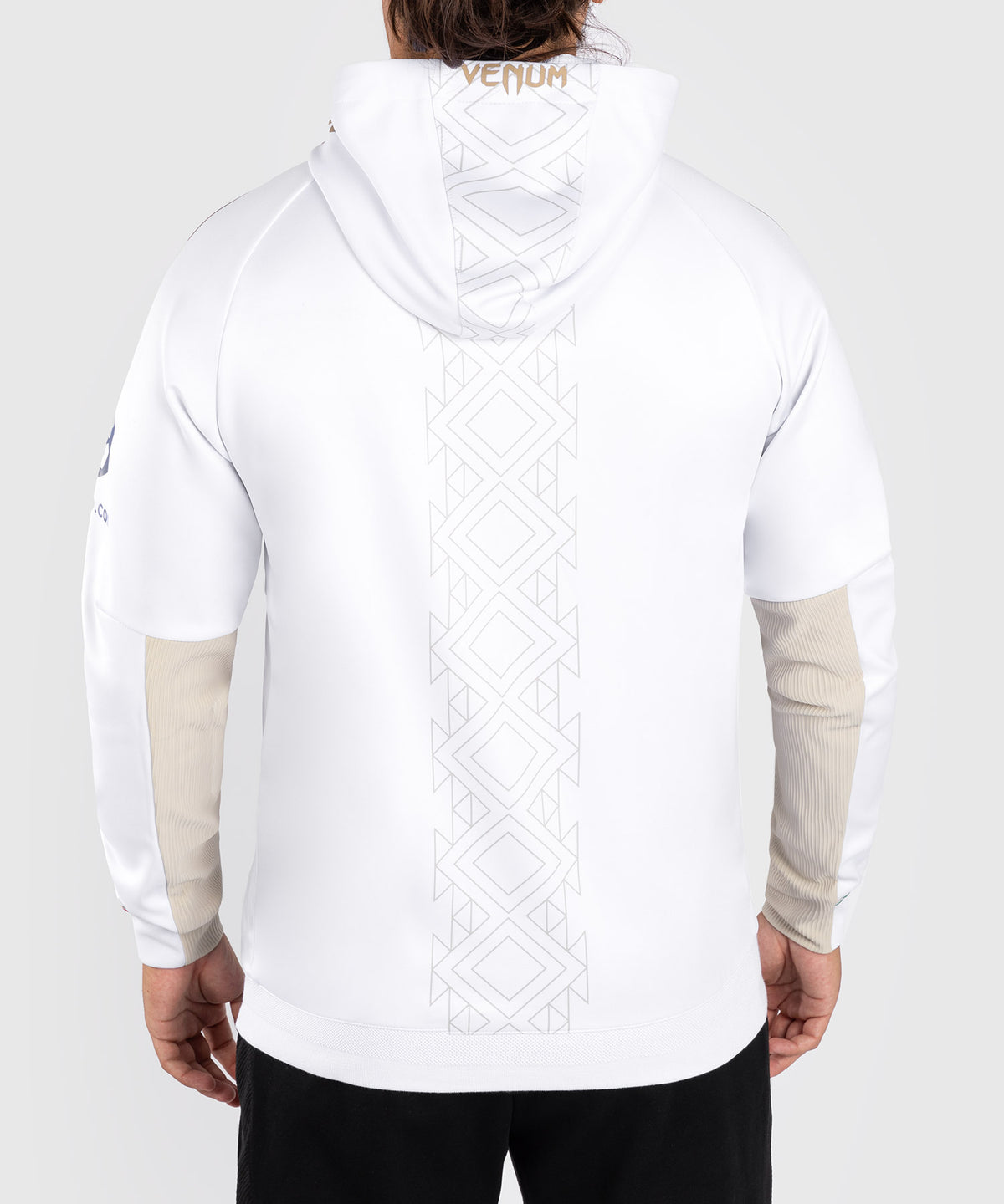 Noche UFC by Venum Authentic Fight Night Sweat à capuche pour homme - Blanc