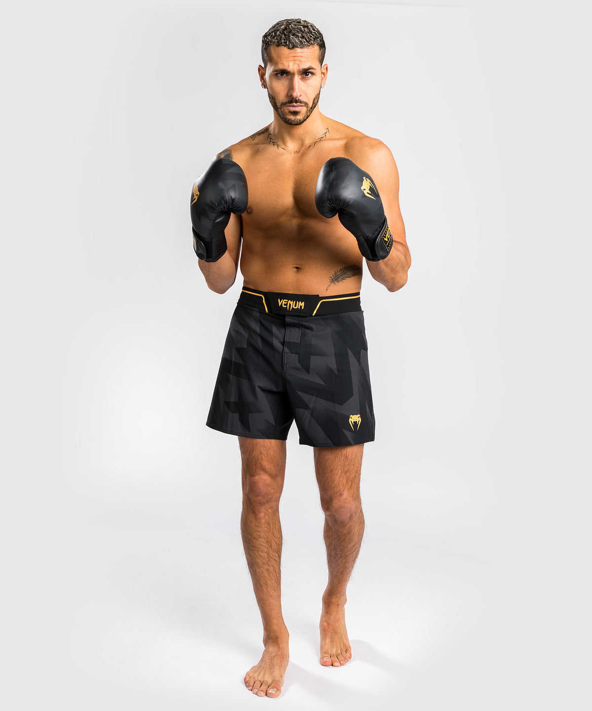 Pantaloncini Venum Razor MMA - Nero/Oro