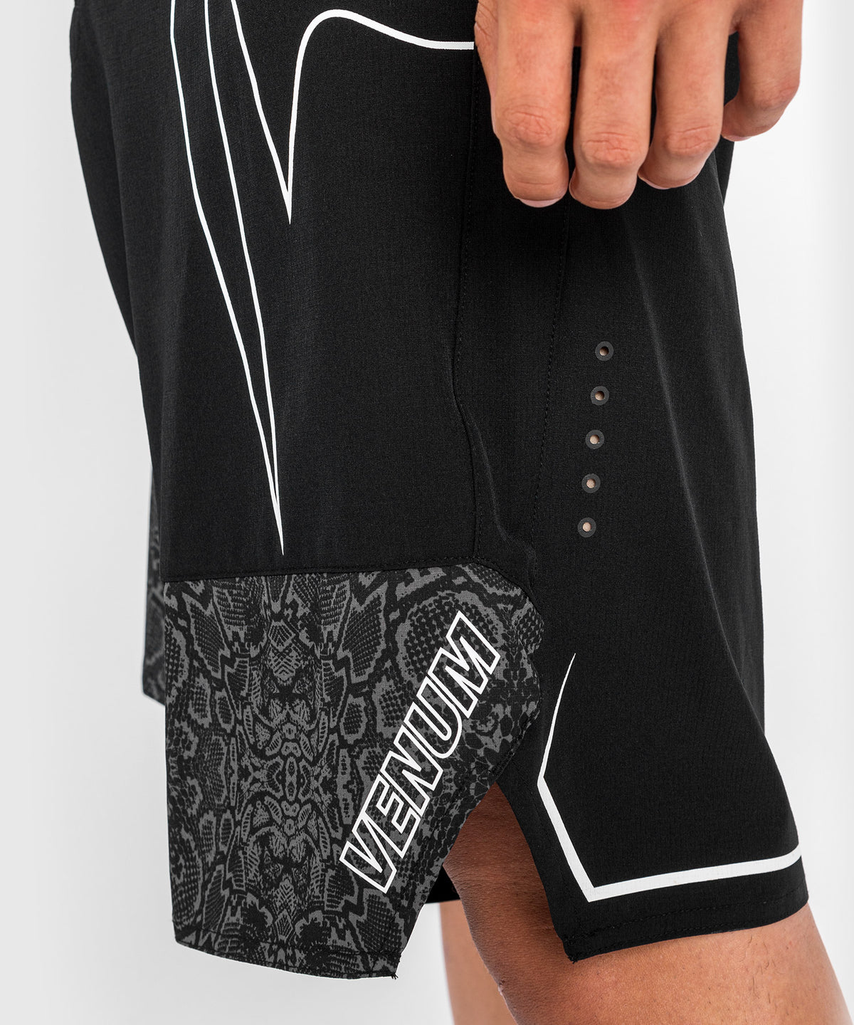 Short de MMA Light 4.0 Venum- Noir/Blanc