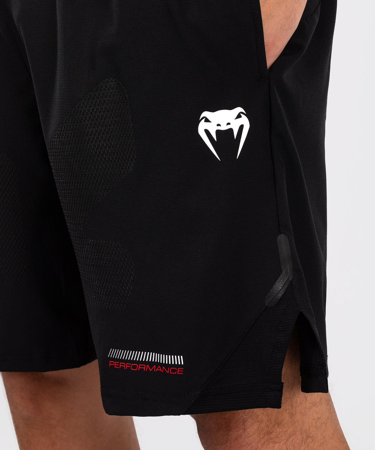 Venum Tactical XT  Herren-Trainingsshorts - Schwarz/Feuerrot