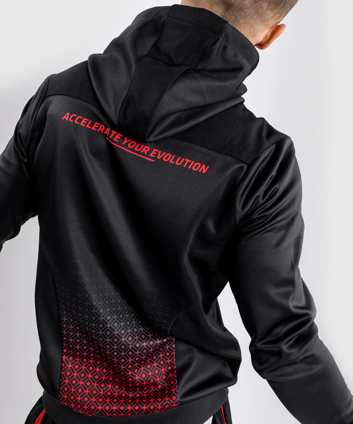 UFC Venum Performance Institute Kapuzen-Sweatshirt - Schwarz/Rot
