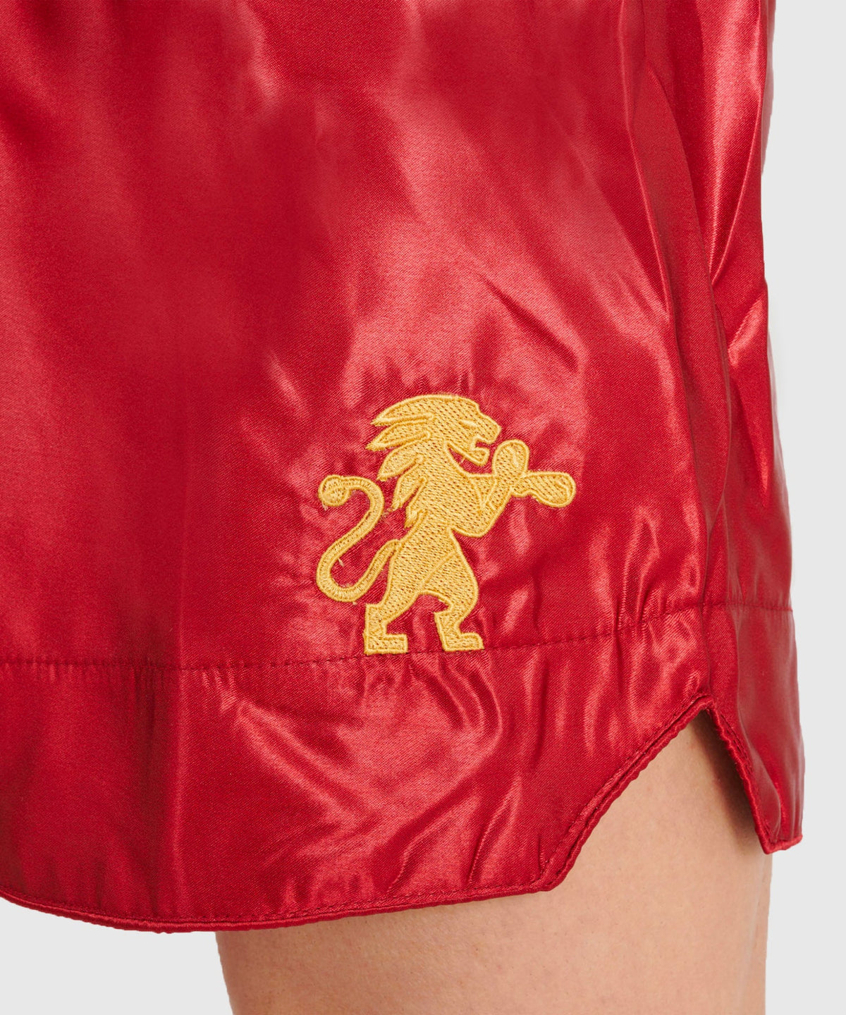 Leone Basic Pantaloncini da Muay Thai - Rosso