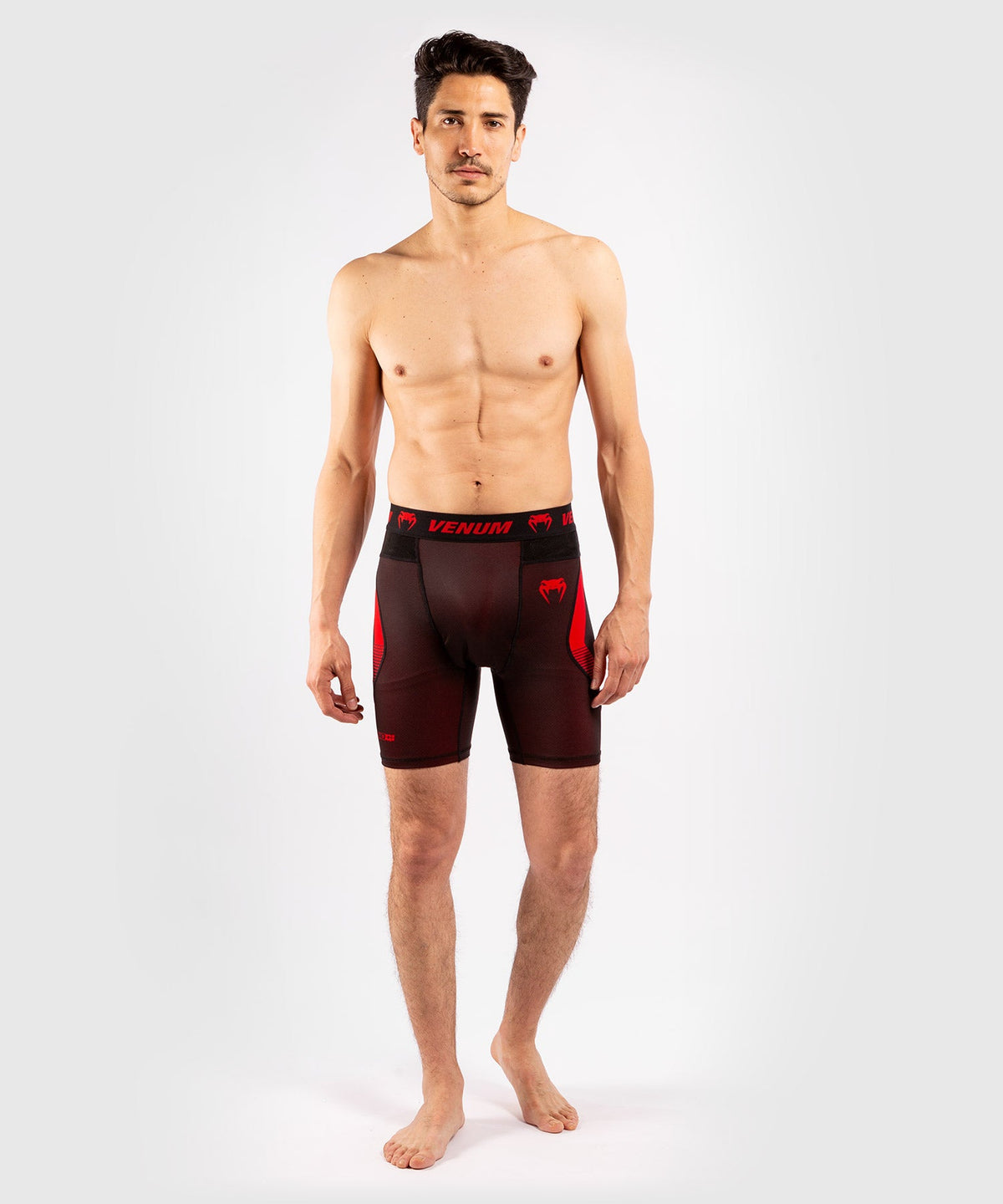 Short de compression Venum NoGi 3.0 - Noir/Rouge