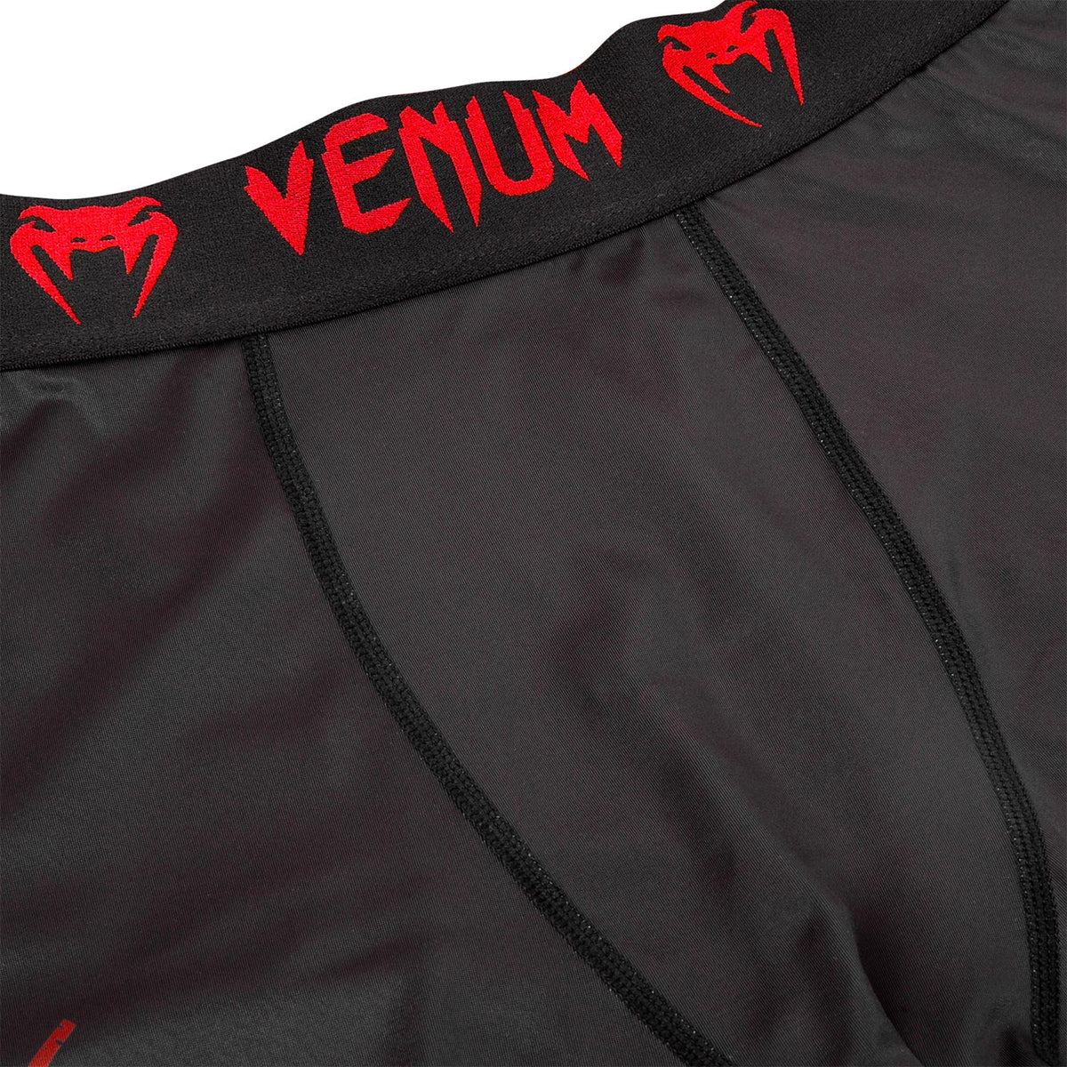 Venum Signature Kompressionshose - Schwarz/Rot