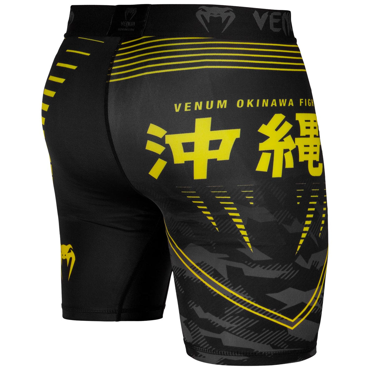 Venum Okinawa 2.0 Kompressionsshort - Schwarz/Gelb