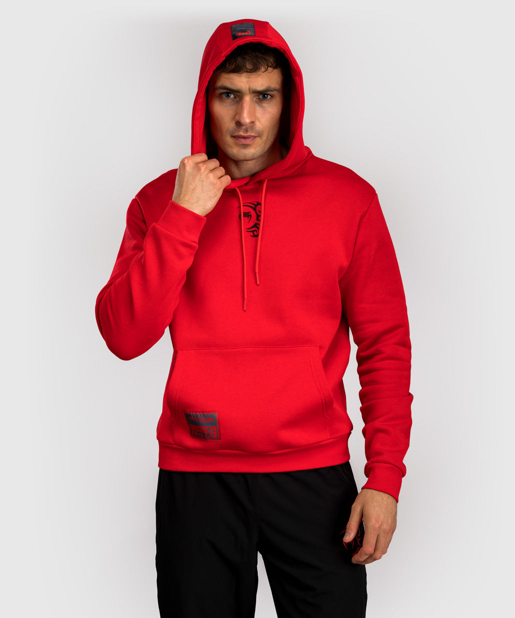 Venum x Mike Tyson Tiger Hoodie - Intensivrot/Tiefschwarz