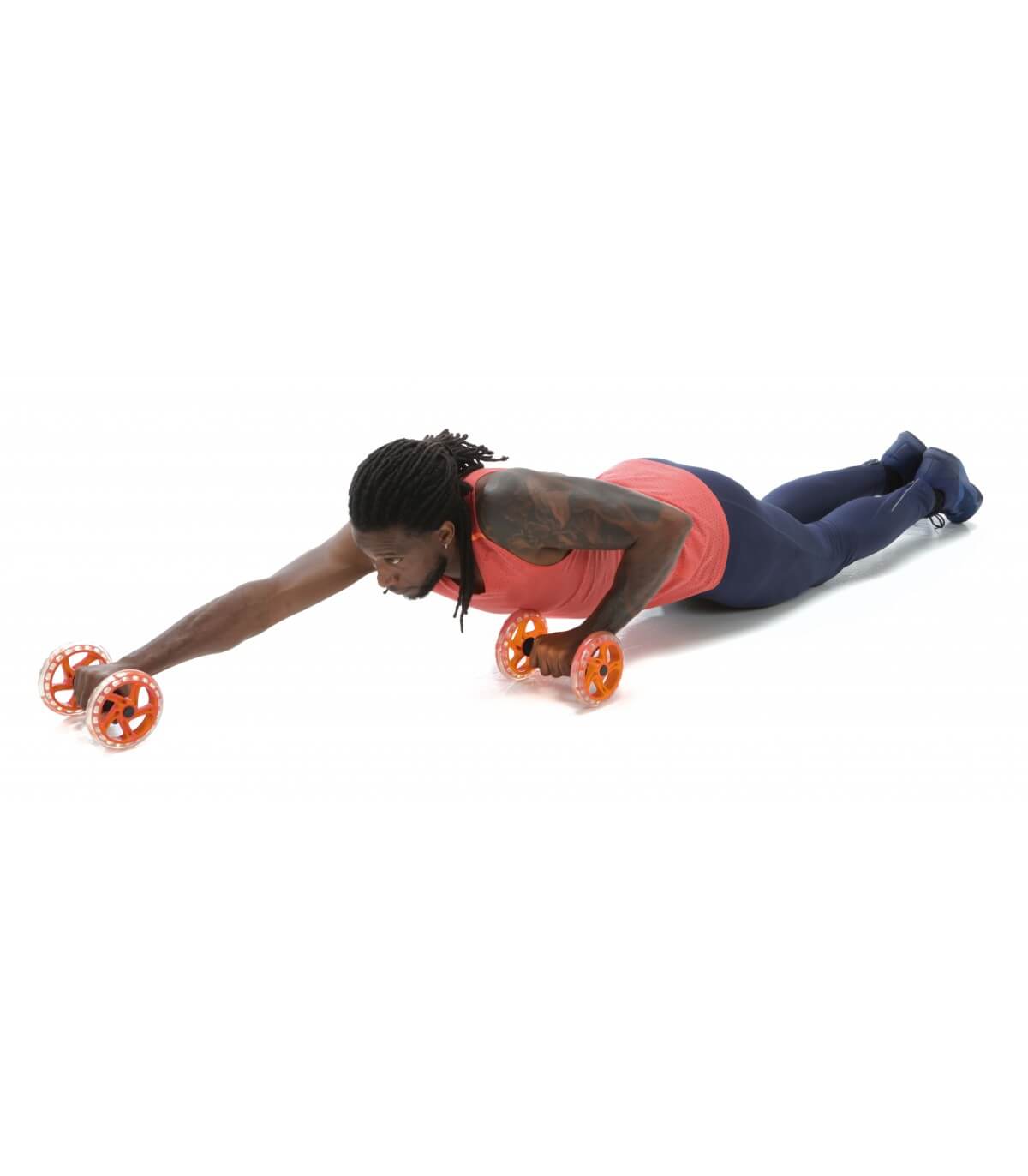 Sveltus Ab Wheels Pack of 2 - Orange