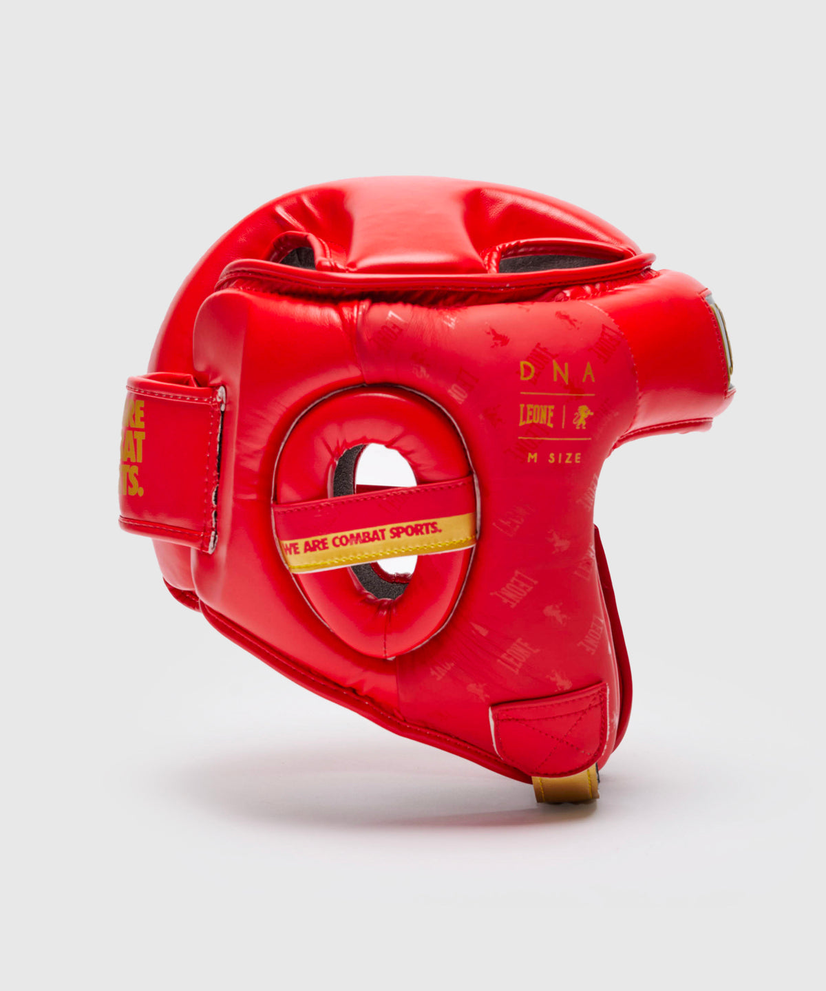 Leone DNA Casco da Boxe - Rosso