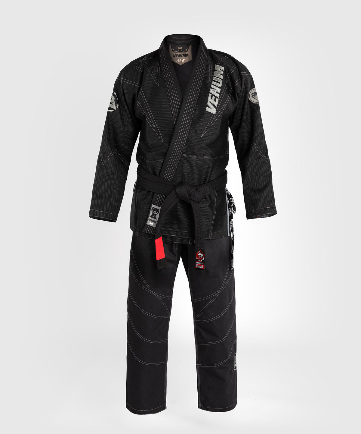 Venum x Polaris BJJ Gi - Nero/Grigio Tempesta