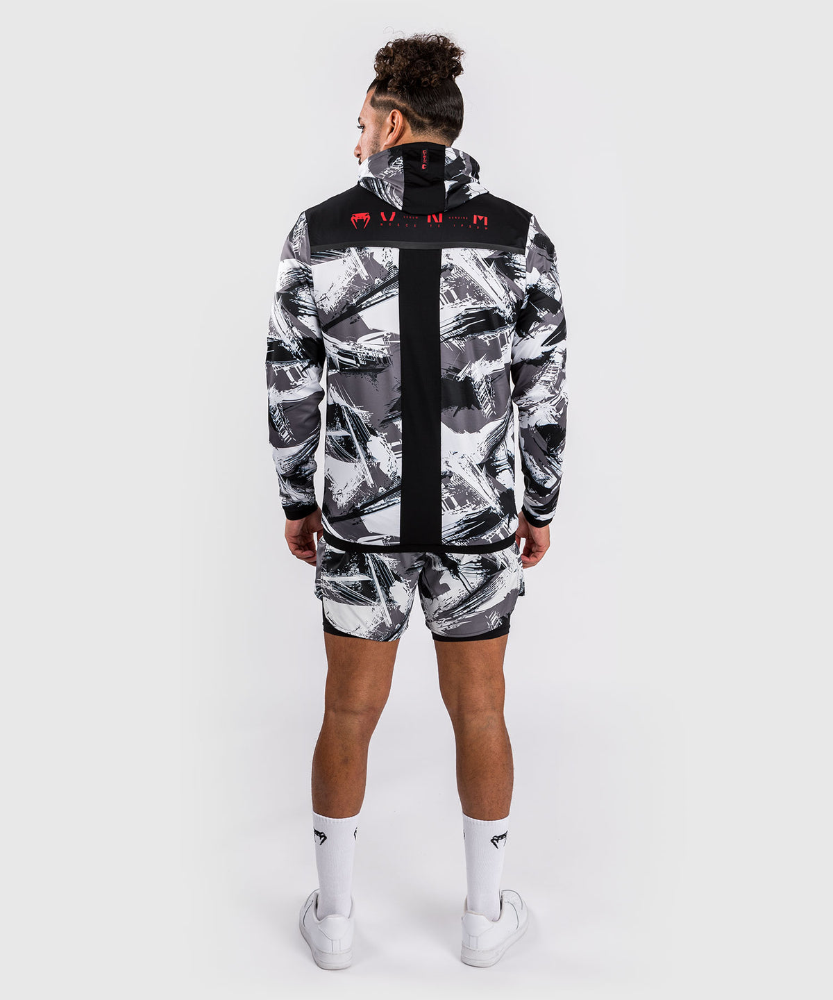 Sweat à capuche Venum Electron 3.0 - Gris/Rouge