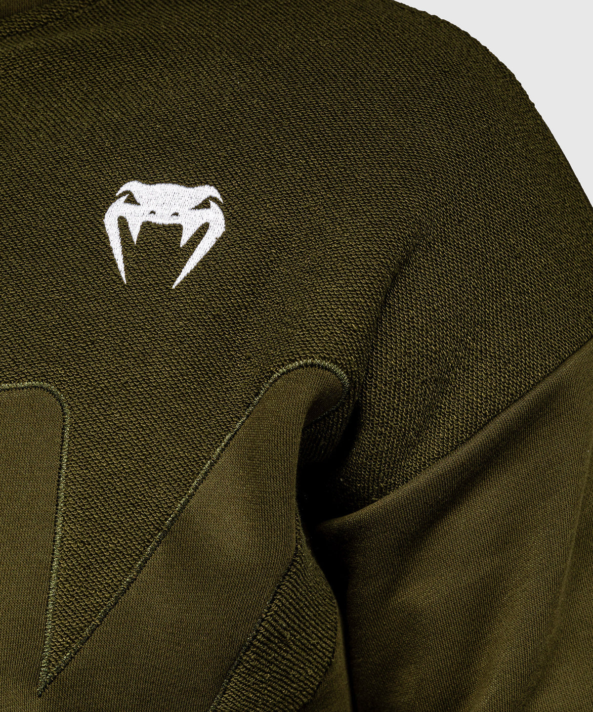 Venum Attack Fleece & Weave Track Jacket - Khaki