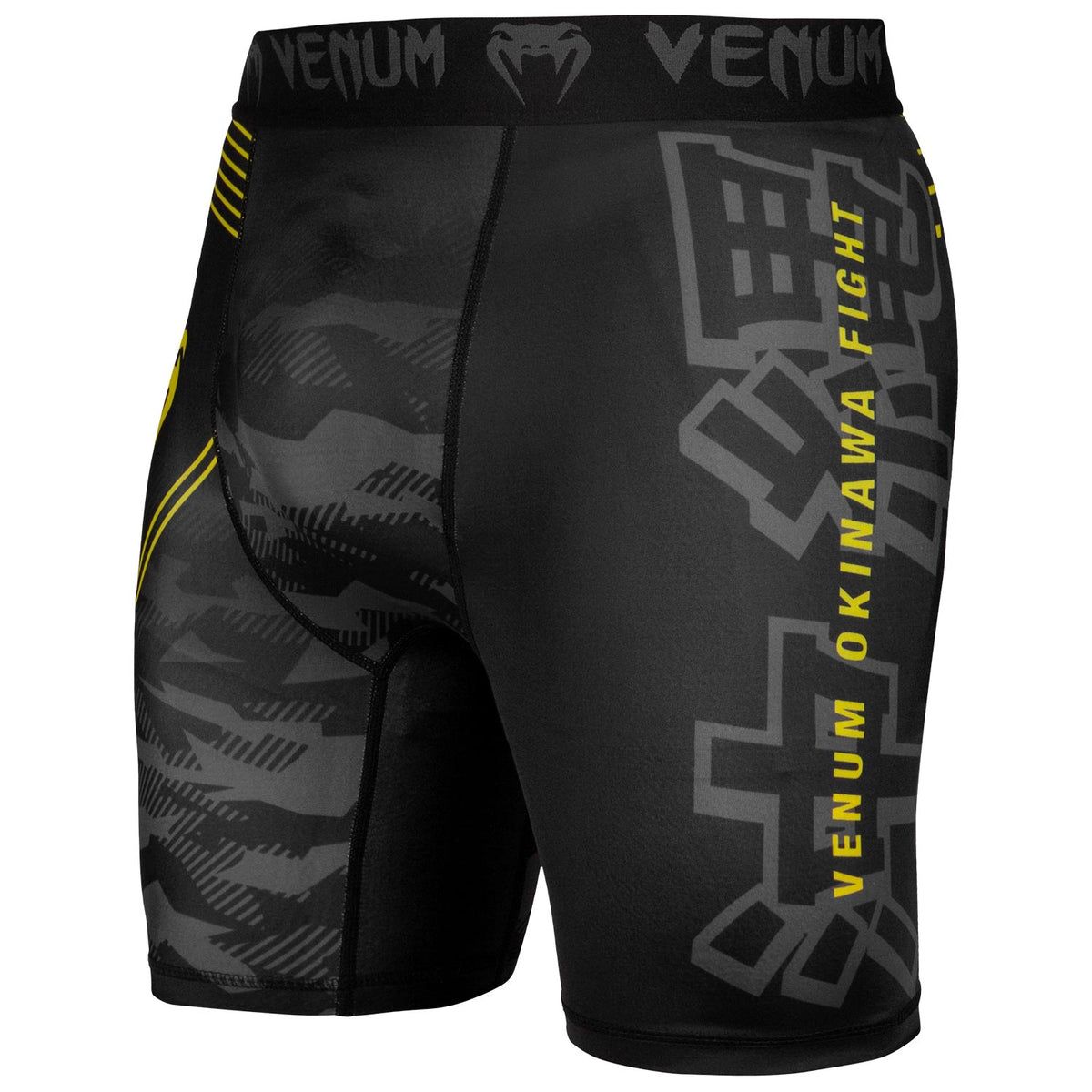 Venum Okinawa 2.0 Kompressionsshort - Schwarz/Gelb